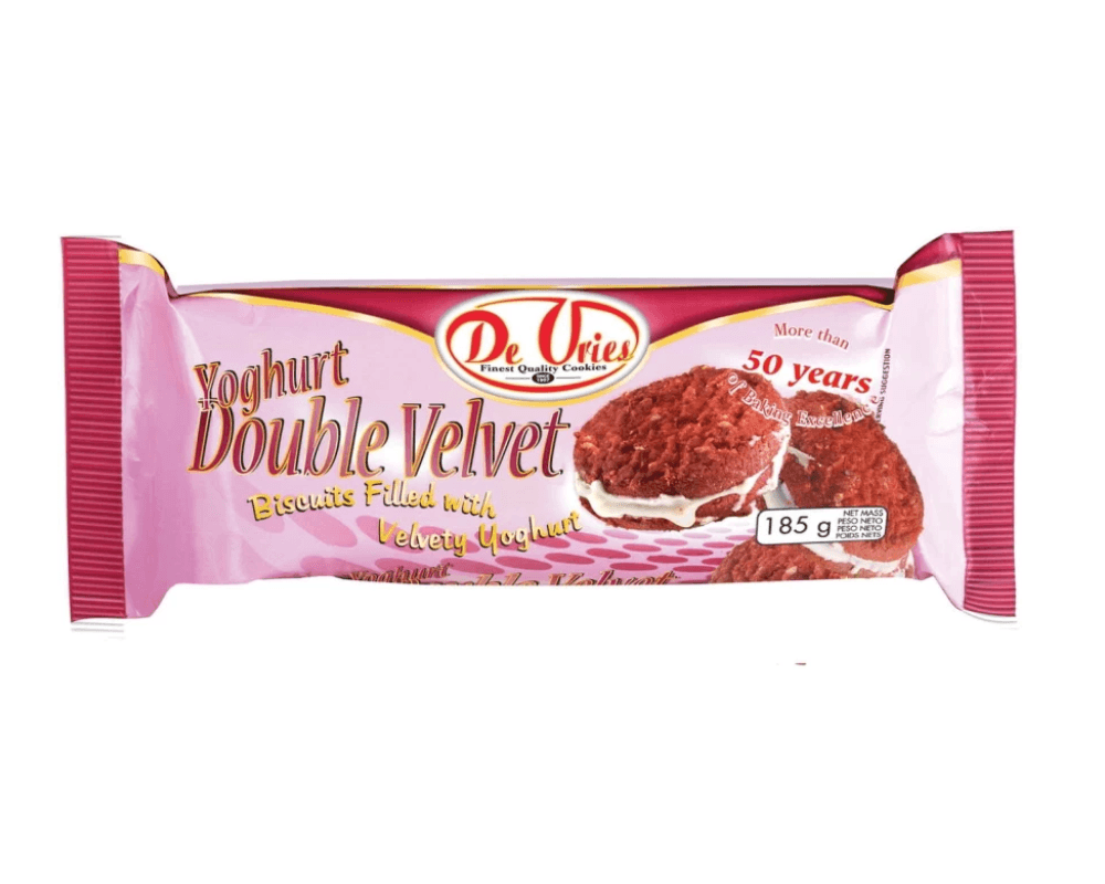 De Vries Yoghurt Double Velvet 12 x 185g