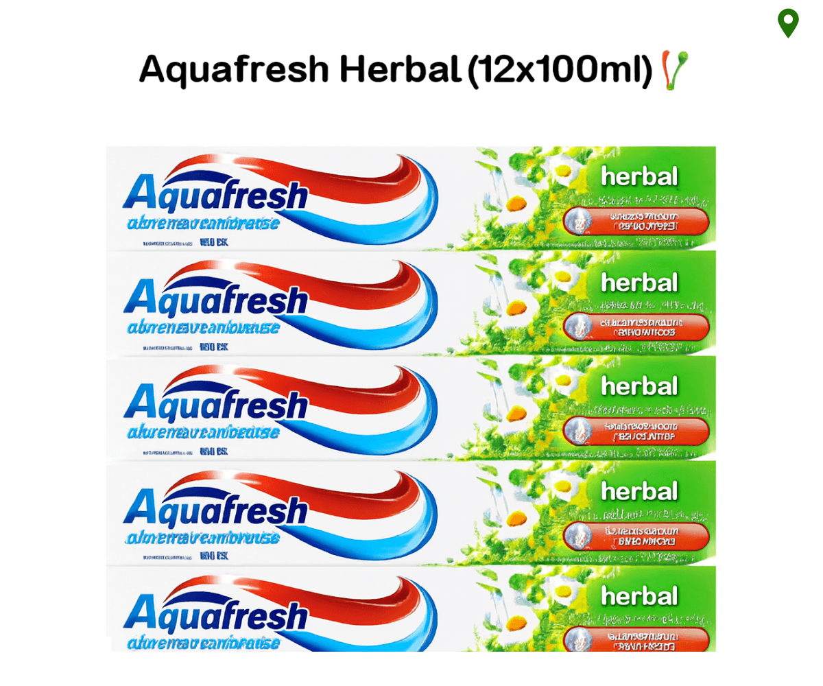 Aquafresh Herbal (12 x 100ml)