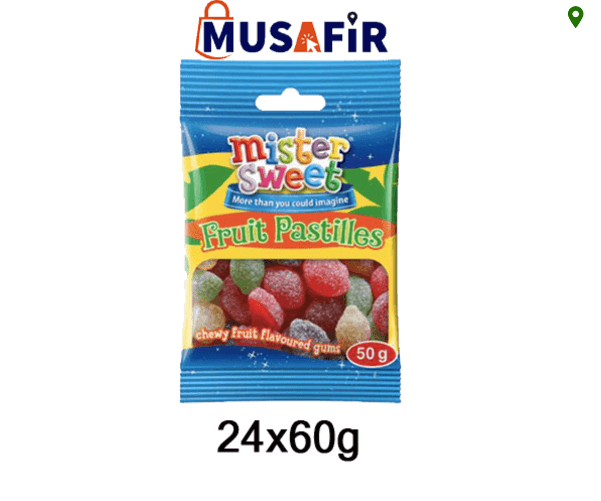 Mister Sweets Fruit Pastilles (24 x 60g) 🍫