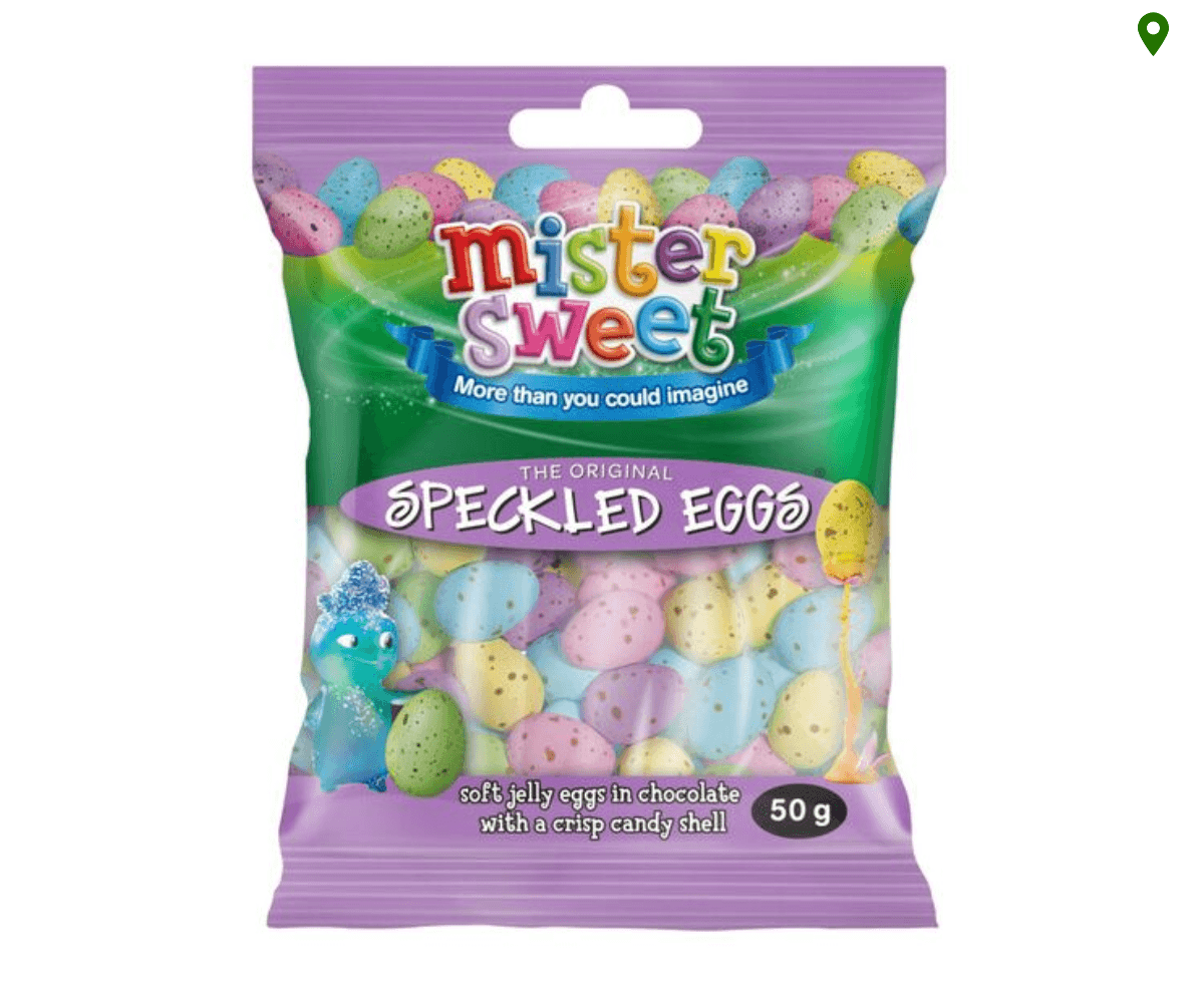 Mister Sweets Speckled Eggs (24 x 50g) 🍫