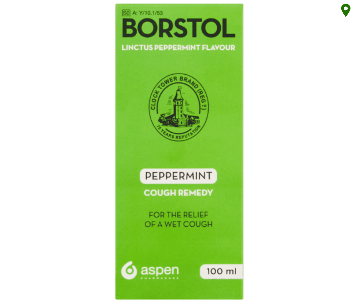 Borstol Peppermint Syrup (6 x 100ml) 🍫