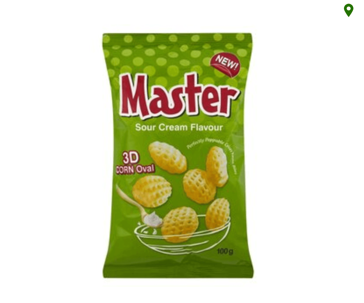 Master 3D Sour Cream (5 x 100g) 🍫