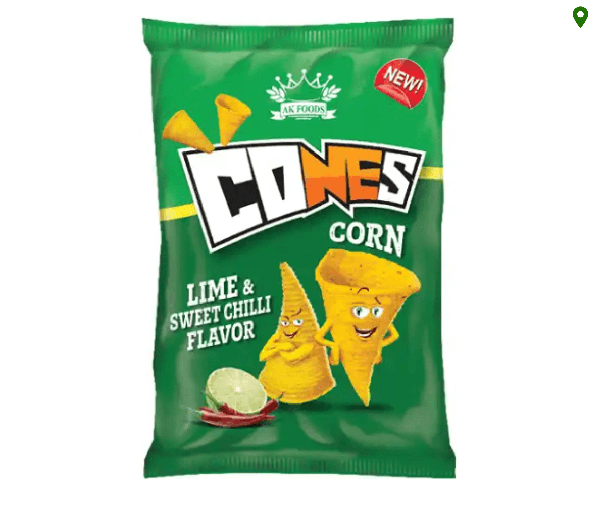Master Cones Lime & Sweet Chilli (5 x 100g)