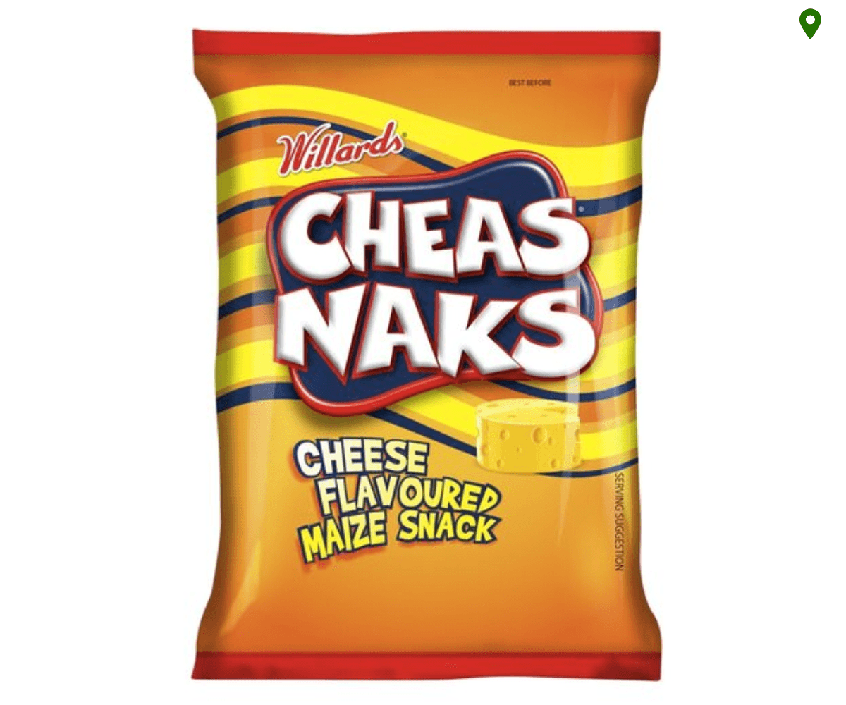 Willards Cheas Naks (4 x 135g) 🍫