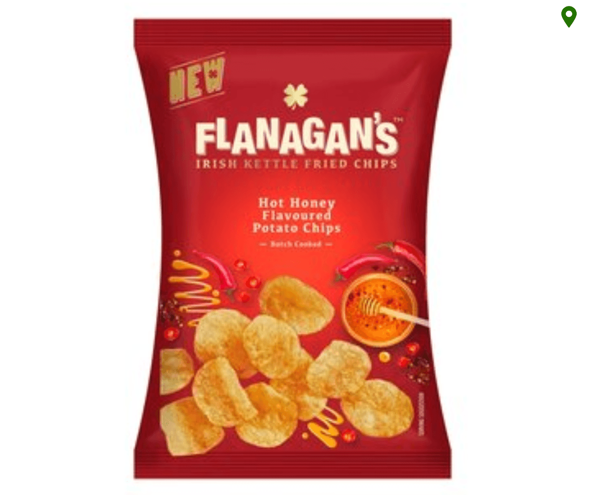 Willards Flanagans Hot Honey Chips (5 x 120g) 🍫