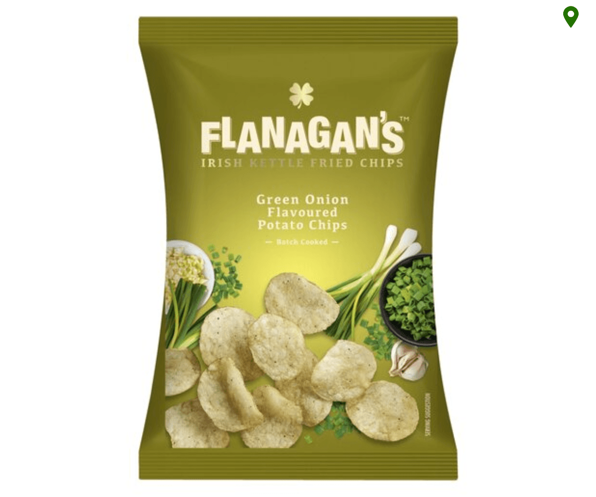 Willards Flanagans Green Onion (5 x 120g) 🍫