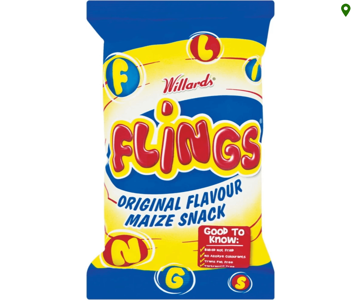 Willards Flings Original (16 x 150g) 🍫