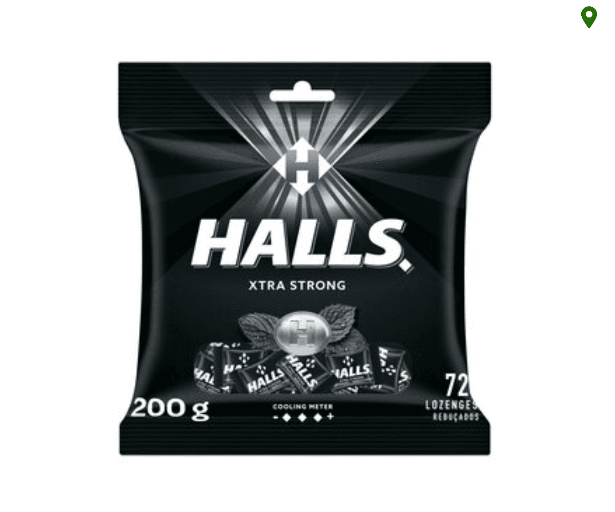 Halls Extra Strong (1 x 72s) 🍫
