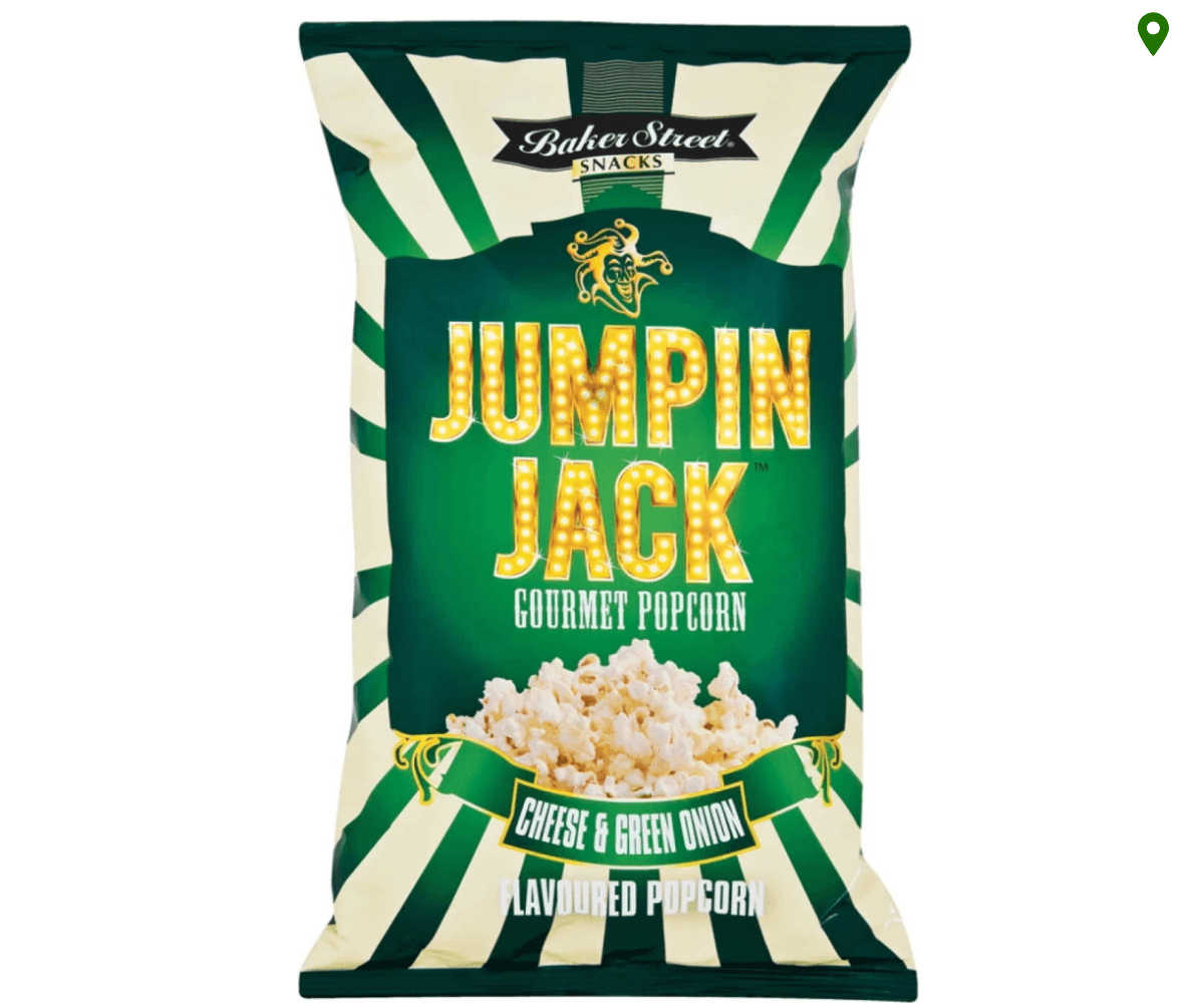 Willards Jumping Jack Cheese & Onion (13 x 100g)🍫